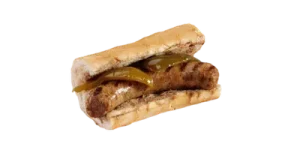 sausage with peppers