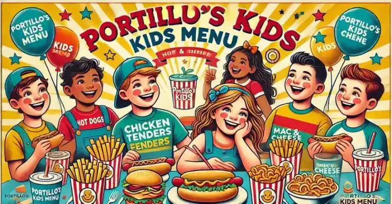 Portillo's Kid's Menu
